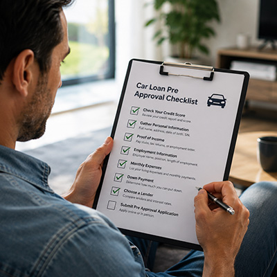 car loan pre approval