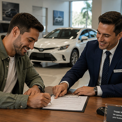 personal loan for car