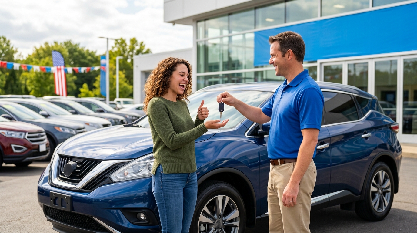 New car financing options with zero down payment